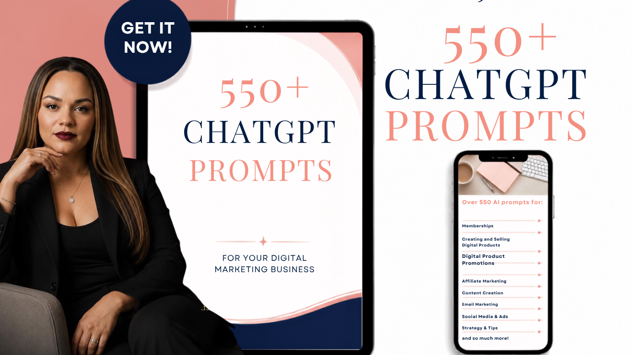 550+ CHATGPT PROMPTS FOR YOUR BIZ