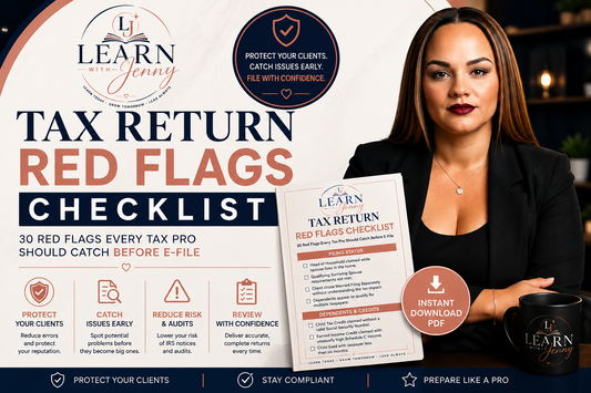 Tax Return Red Flags Checklist