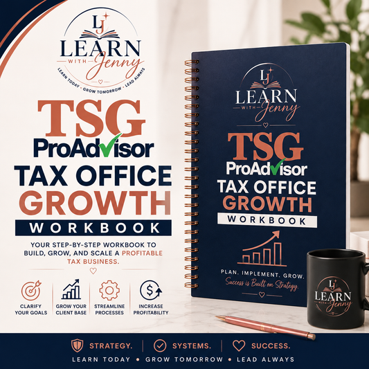 TSG ProAdvisor - Tax Growth Workbook